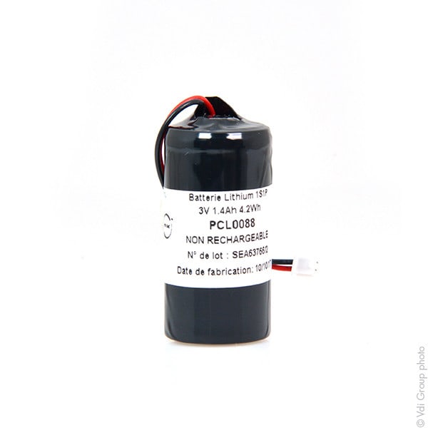 Enix - Pack(s) Batterie lithium CR123 3V 1500mAh Molex