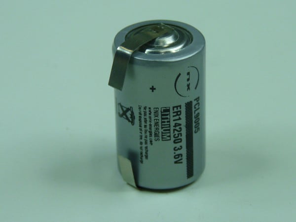 Enix - Pile(s) Pile lithium ER14250H 1-2AA 3.6V 1.2Ah T2