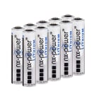 Enix - Boîte(s) de 10 Pile lithium AAA - L92 Nx-Power Lithium 1.5V 1200mAh
