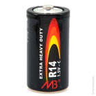 Enix - Blister(s) x 2 Pile saline blister x2 MB R14 - C 1.5V 2500mAh