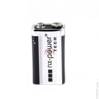 Enix - Boite(s) de 10 Pile alcaline 6LR61 Nx-Power Tech 9V 0.68Ah