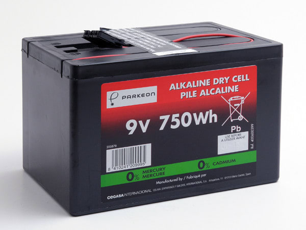 Enix - Pile(s) Pile depolarisation air alcaline 6AS3-90D 9V 90Ah