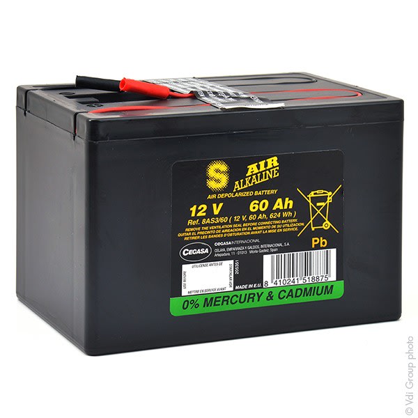 Enix - Pile(s) Pile depolarisation air alcaline eZ8 12/60 12V 60Ah