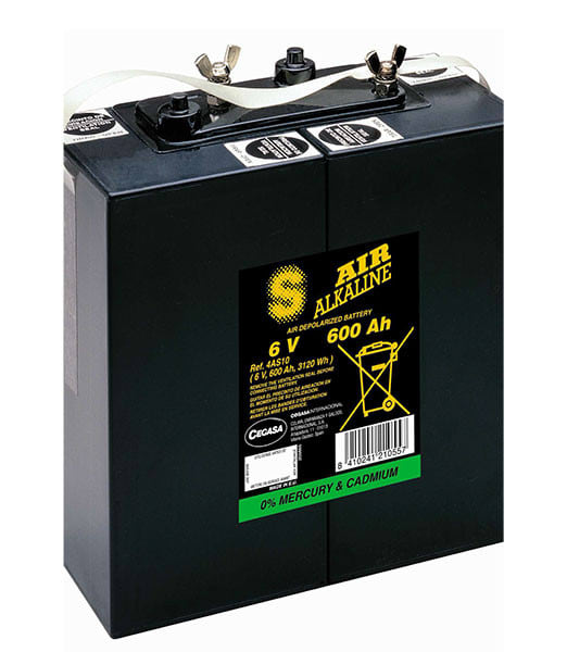 Enix - Pile depolarisation air alcaline 4AS10 6V 600Ah
