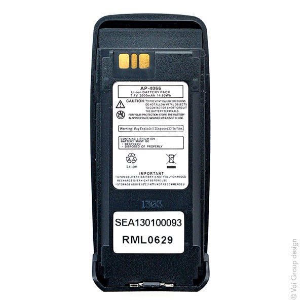 Enix - Unite(s) Batterie talkie walkie 7.6V 1800mAh