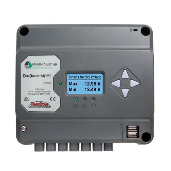 Enix - Unité(s) Regulateur MPPT 12V/24V 40A EcoBoost Morningstar