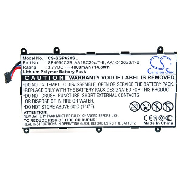 Enix - Batterie(s) Batterie tablette compatible Samsung 3.7V 4000mAh