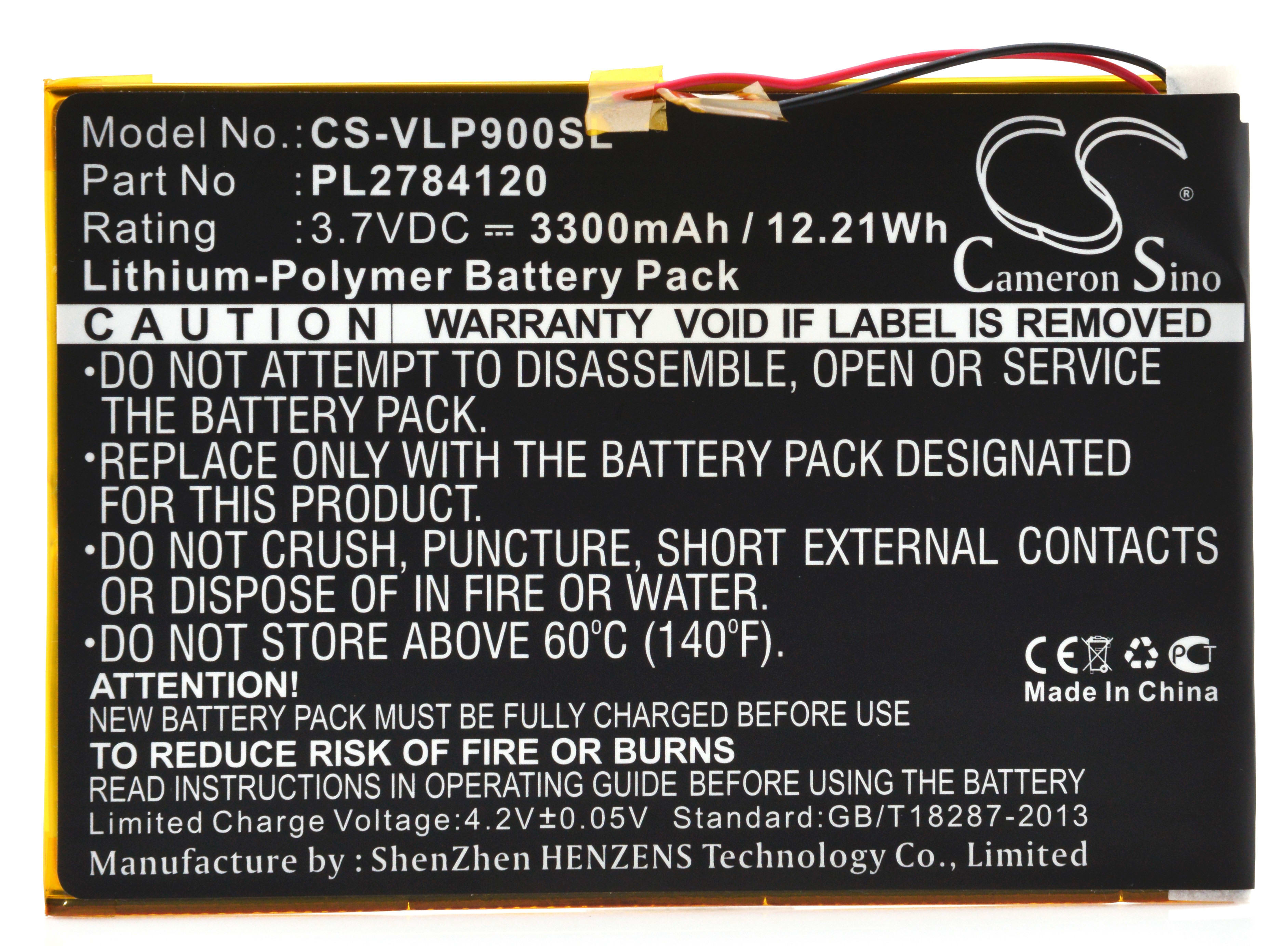 Enix - Batterie(s) Batterie tablette 3.7V 3200mAh