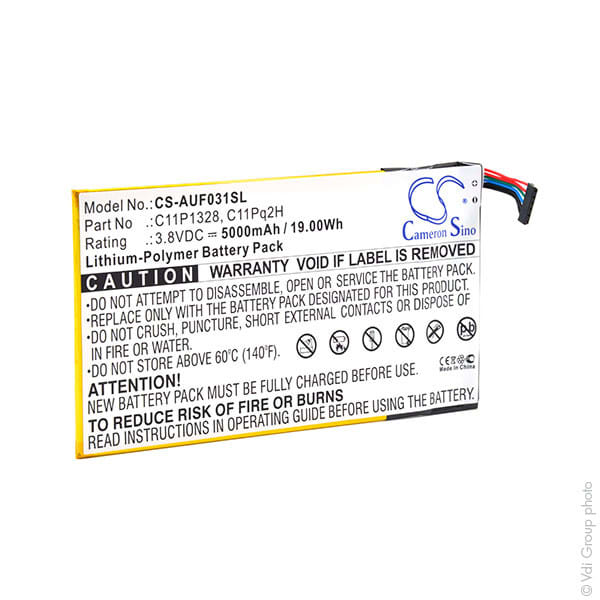 Enix - Batterie(s) Batterie tablette 3.8V 5000mAh