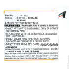 Enix - Batterie(s) Batterie tablette 3.8V 4700mAh