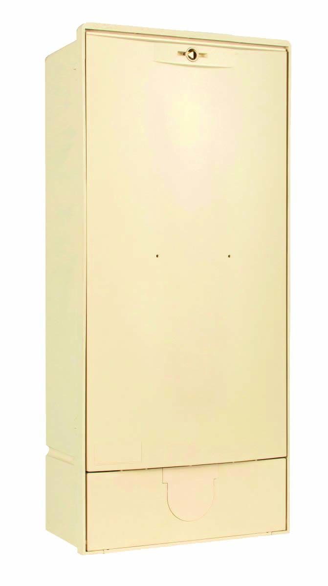 Depagne - Coffret ECP2D ivoire - équipée avec connectique 2 directions - sigle Enedis