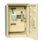 Depagne - Coffret simple S22 classe II ivoire - 4 bornes 3x25 mm² - 1 coupe-circuit Ph+N