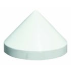Depagne - Chapeau de pieu conique blanc - Diamètre de pieu 1035 mm