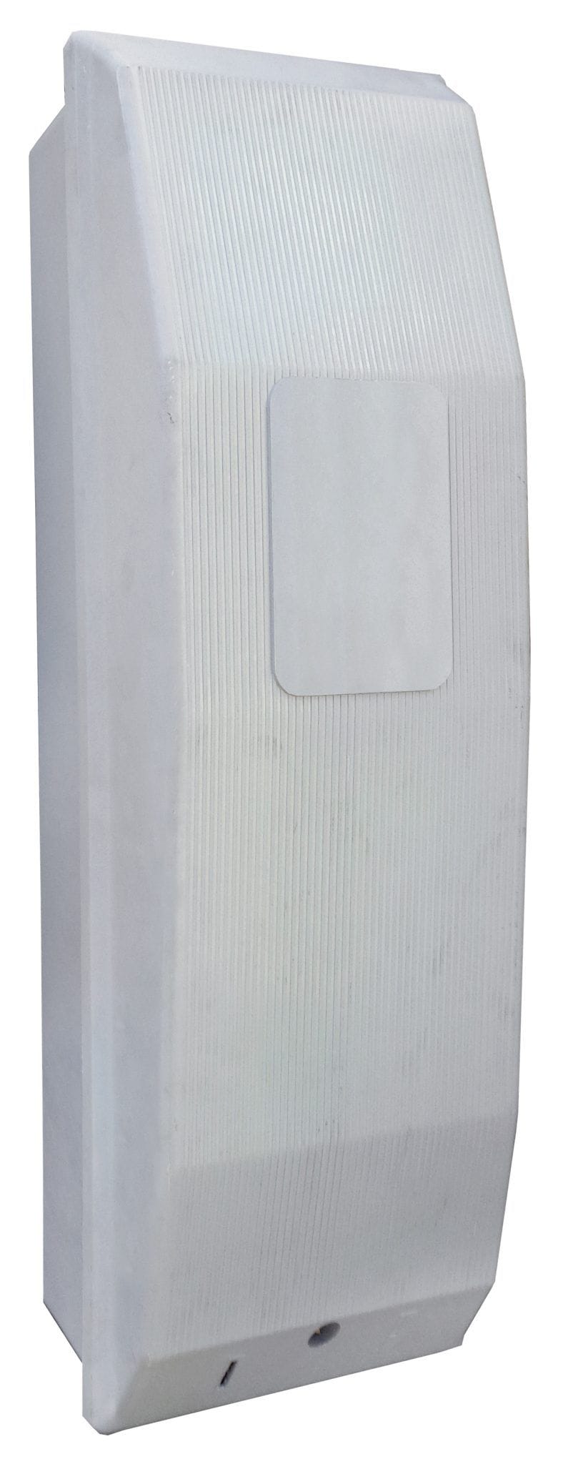 Depagne - Coffret S17T2 gris - 1 porte, serrure triangle - livré avec 2 pattes de fixation
