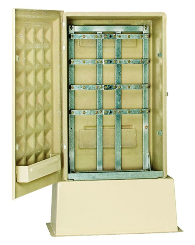 Depagne - Armoire de coupure ivoire + socle - 4 directions avec coupure