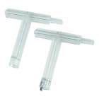 Depagne - Clé fixe isolante électrique - 2 branches : triangle femelle de 11 mm, rectangle