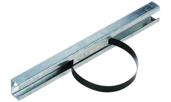 Depagne - Fixation poteau pour feuillard (non fourni) 2 profils en C pour largeur de coffr