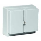 Depagne - Coffret de branchement 10/30A gris pour cartouche fusible cylindrique 10x38/14x5