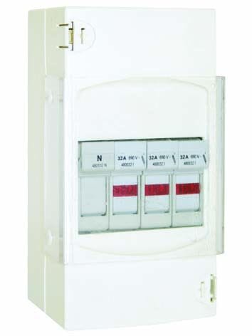 Depagne - Coffret de protection blanc avec indicateur de fusion