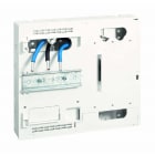 Depagne - Panneau MONOPHASE - 225x250 blanc - connecteurs de raccordement à perforation d'