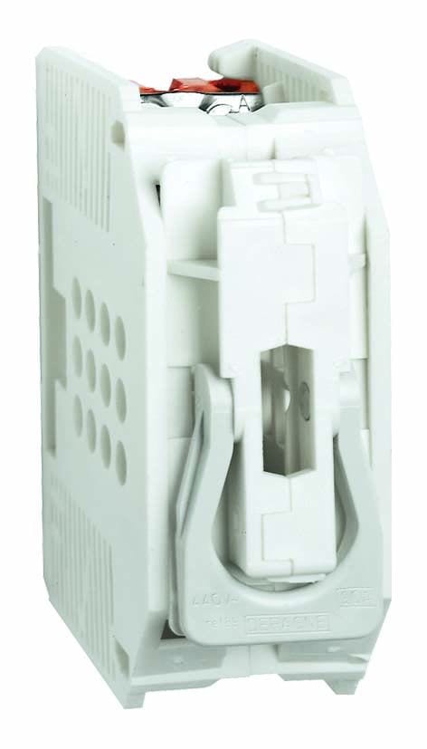 Depagne - Coupe-circuit base taille 00 blanc pour cartouche fusible à couteau de 6 à 90A -