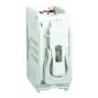 Depagne - Coupe-circuit base taille 00 blanc pour cartouche fusible à couteau de 6 à 90A -