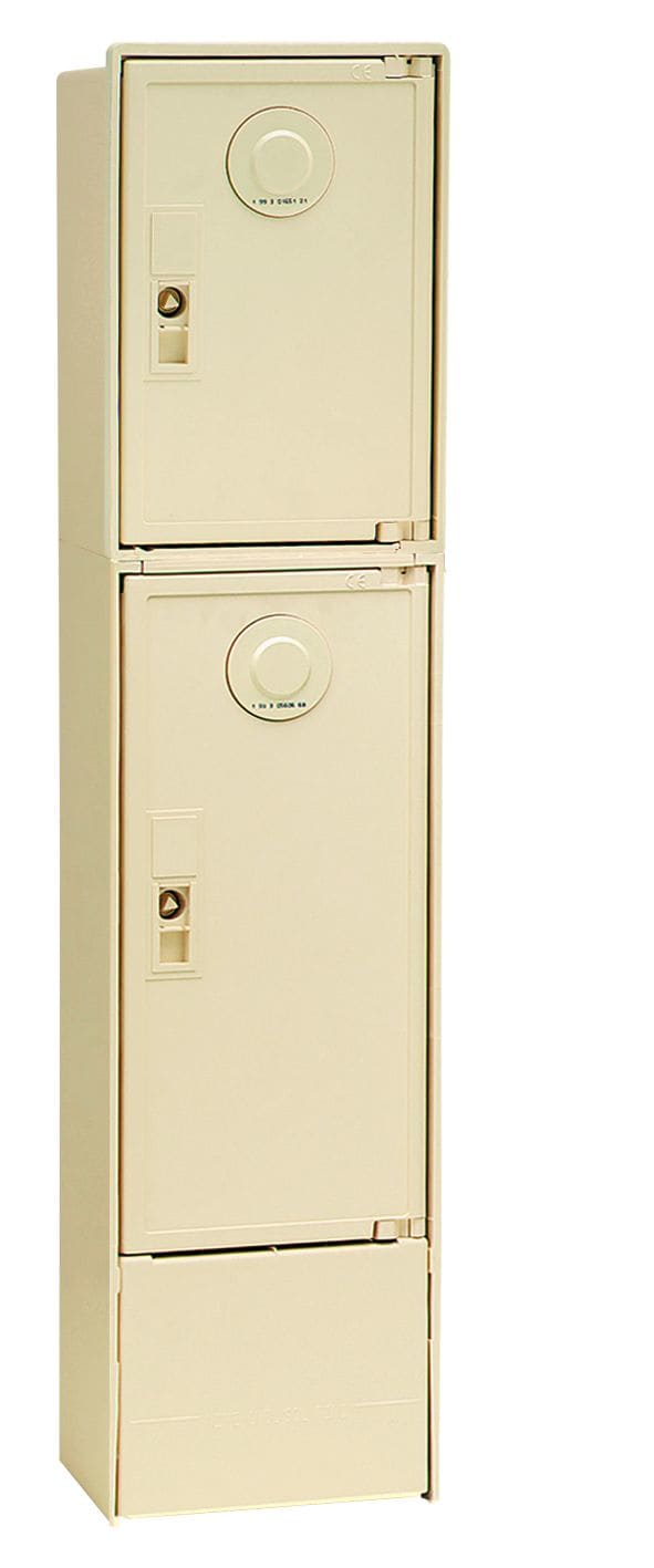 Depagne - Coffret borne S22 ivoire - monophasé A4 D2