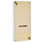 Depagne - Cadre bois 250x500mm avec platine CTBX - plein
