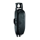 Depagne - Boîtier Electra 597 classe II noir - 2 coupe-circuits Ph+N + fusibles 2A