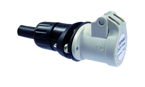 Depagne - Embase femelle de connexion LUMIprise gris - livré avec 7 m de câble H07RNF 3G2,