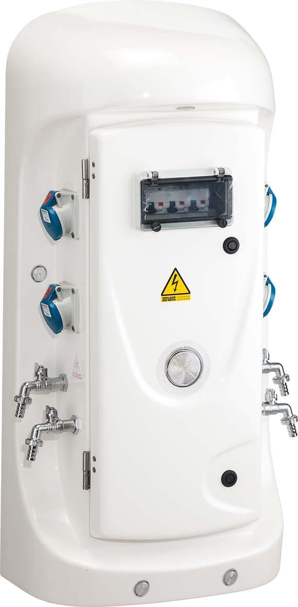 Depagne - Sourcelec Escale 156 blanc - équipable électricité/eau