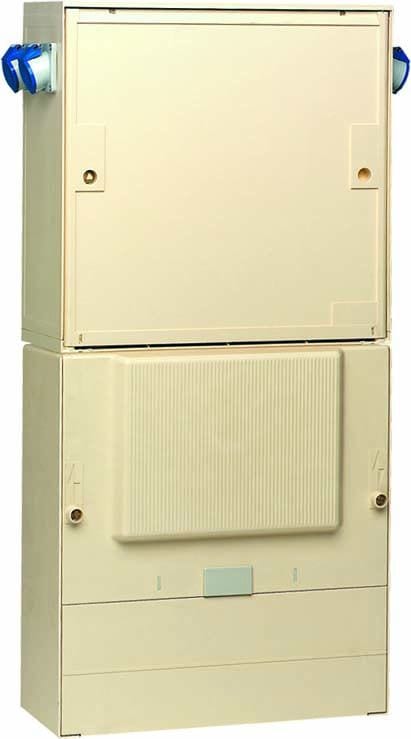 Depagne - Sourcelec 460 ivoire (coffret S19 sur socle) - équipable électricité/eau