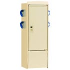 Depagne - Sourcelec 218 ivoire - Equipé 4 prises 2P+T 16A IP44 avec protection