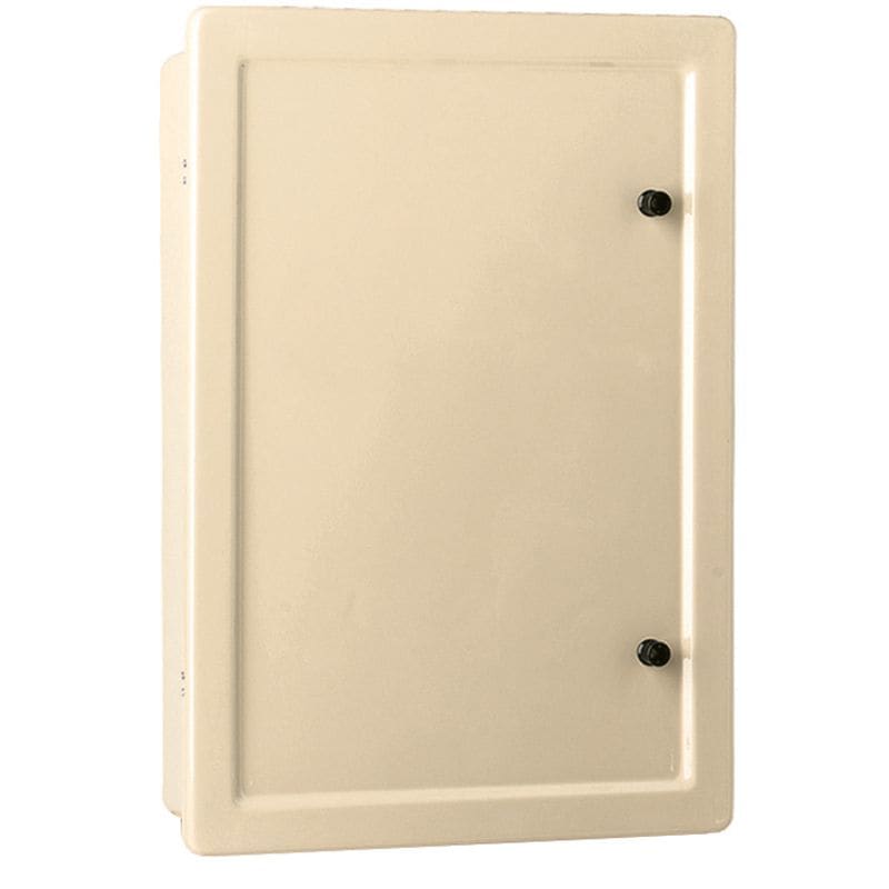 Depagne - Coffret Meije 558 ivoire - 1 porte lisse + fixation pour coffret encastré