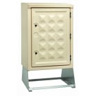Depagne - Armoire BPS polyester 679 petit modèle ivoire pour branchement provisoire de 36