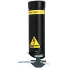 Depagne - Boîtier de raccordement Signal - simple coquille noir - petit modèle - avec born