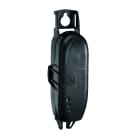 Depagne - Boîtier Electra 597 classe II noir - 2 coupe-circuits Ph+N + fusibles 6A