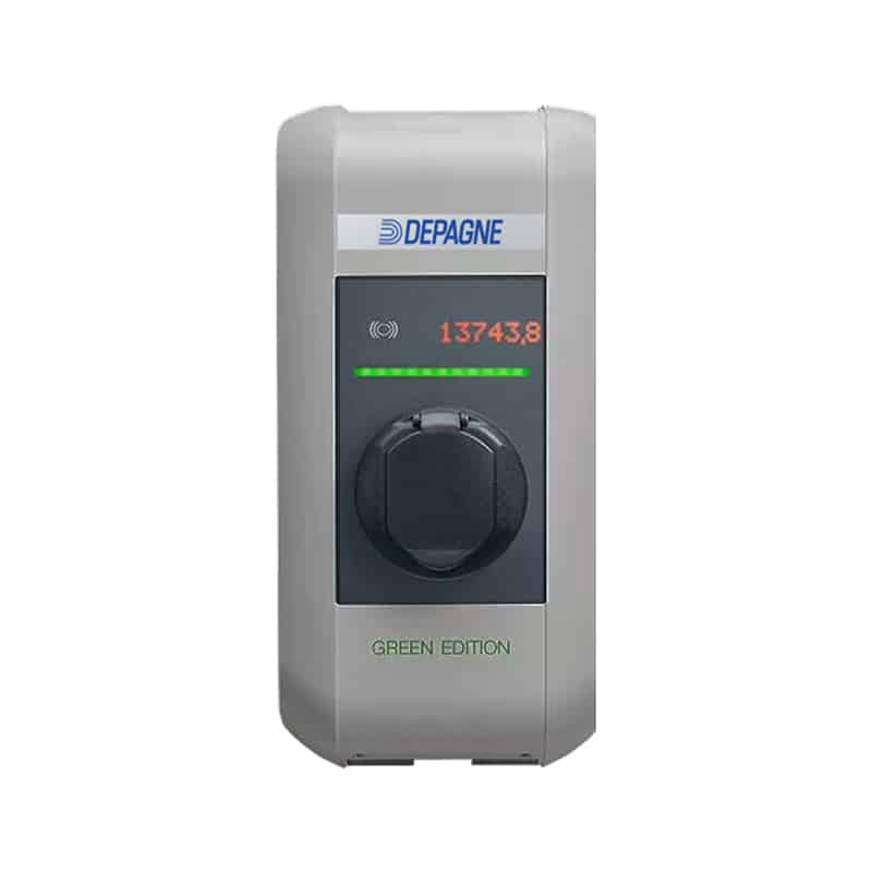 Depagne - Borne DRIVE 60-S (satellite) gris RAL 7004 - Triphasé - 1 prise Type 2 - Charge