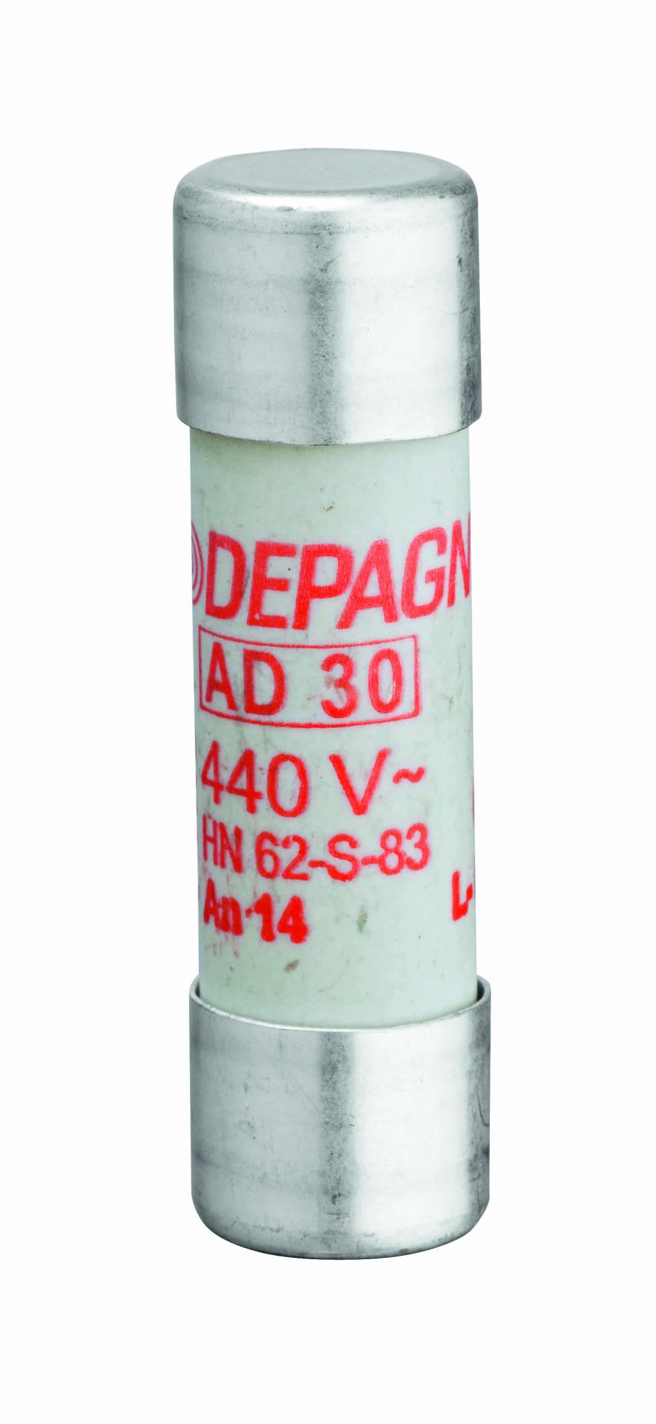 Depagne - Cartouche fusible cylindrique NF AD 14x51 - 30A