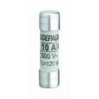 Depagne - Cartouche fusible cylindrique NF industrielle 14x51, aM avec percuteur - 4A