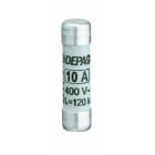 Depagne - Cartouche fusible cylindrique NF industrielle 8x32, gG avec voyant - 8A