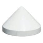 Depagne - Chapeau de pieu conique blanc - Diamètre de pieu 813 mm