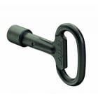 Depagne - Option serrure type Europe de l'Est - 1/2 lune plastique + came