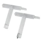 Depagne - Clé fixe isolante électrique - 2 branches : triangle femelle de 11 mm, rectangle