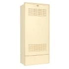 Depagne - Borne ECP3D ivoire - équipée avec connectique 3 directions - sigle Enedis