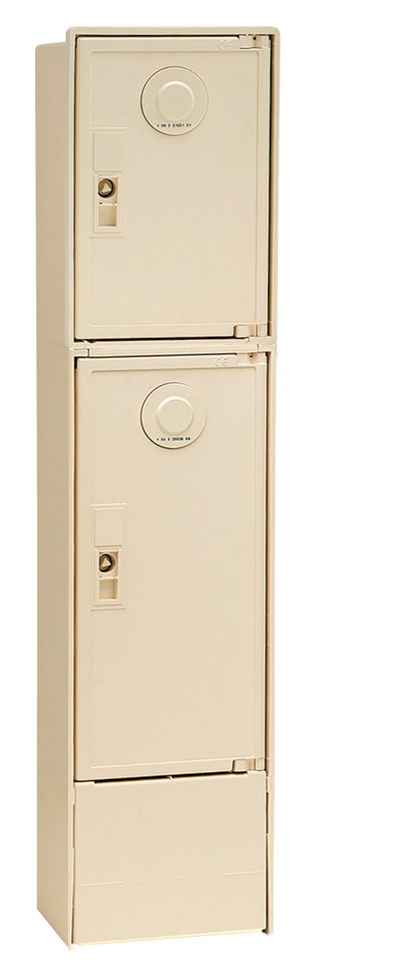 Depagne - Coffret borne S22 ivoire - monophasé A4 D2