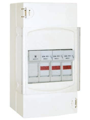 Depagne - Coffret de protection blanc avec indicateur de fusion