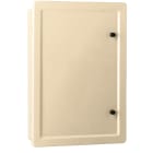 Depagne - Coffret Meije 533 ivoire - 1 porte lisse (montage sur socle disponible)