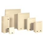 Depagne - Coffret Meije 562 CIBE ivoire - 1 porte lisse avec CIBE triphasé 60A - Equipé pl