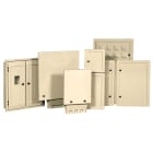 Depagne - Coffret Oisans 180 CIBE ivoire - 2 portes lisses, 2 compartiments juxtaposés ave